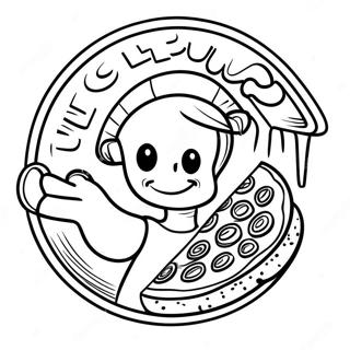 Little Caesars Logo Ausmalbild 49624-41400