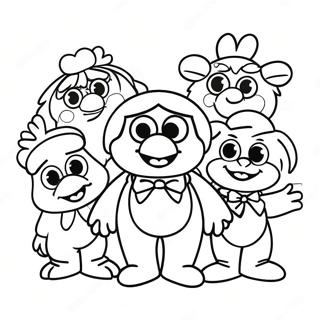 Muppet Babies Ausmalbild 4982-3993