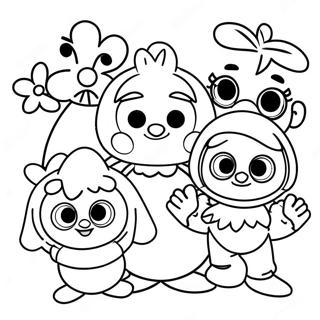 Abenteuerliche Muppet Babies Ausmalbild 4983-4000