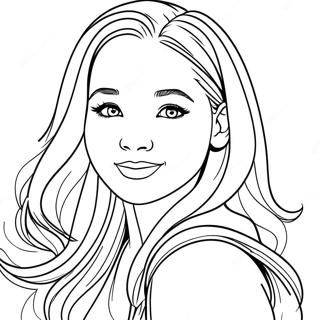 Dove Cameron Ausmalbild 50054-41738