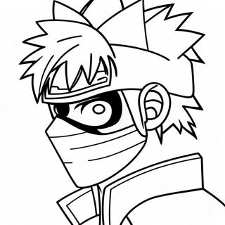 Sharingan Kakashi Ausmalbild 50104-41790