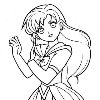 Sailor Venus In Aktion Ausmalbild 50265-41905