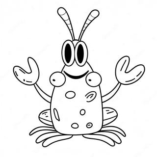 Mr Krabs Ausmalbild 50374-42001