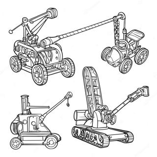 Einfache Maschinen Ausmalbild 50454-42041