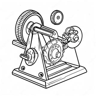 Einfache Maschinen Ausmalbild 50454-42044