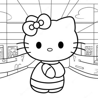 Hello Kitty Y2k Ausmalbild 50464-42070