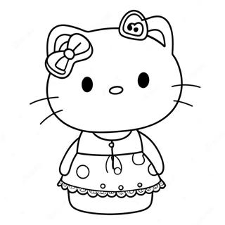 Hello Kitty Y2k Ausmalbild 50464-42071