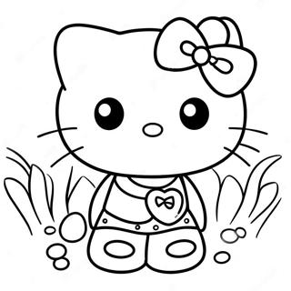 Hello Kitty Y2k Ausmalbild 50464-42072