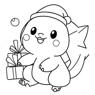 Pokemon Weihnachtsausmalbild 5052-4050