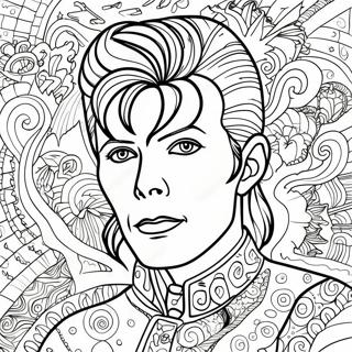 David Bowie Ausmalbilder