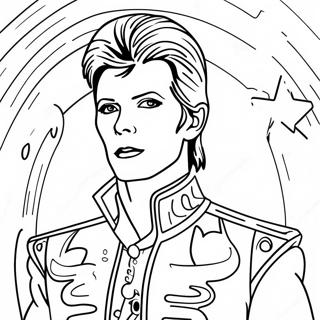 David Bowie Ausmalbilder