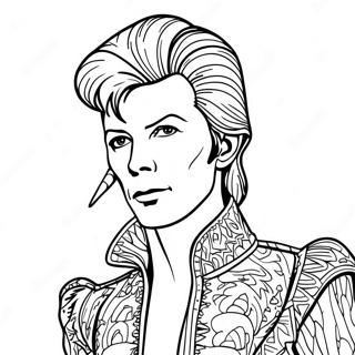 David Bowie Im Ziggy Stardust Kostum Ausmalbild 50795-42318