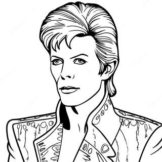 David Bowie Im Ziggy Stardust Kostum Ausmalbild 50795-42320