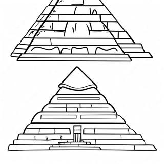 Pyramide Ausmalbilder