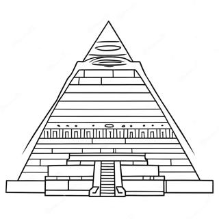 Antike Agyptische Pyramide Ausmalbild 50885-42406