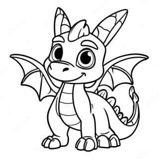 Spyro Der Drache Skylander Ausmalbild 51025-42511