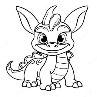 Spyro Der Drache Skylander Ausmalbild 51025-42512