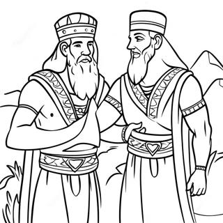 Moses Und Pharao Ausmalbilder