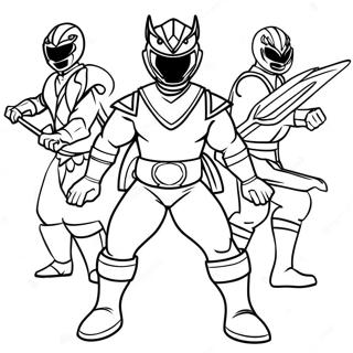 Power Rangers Samurai Ausmalbilder