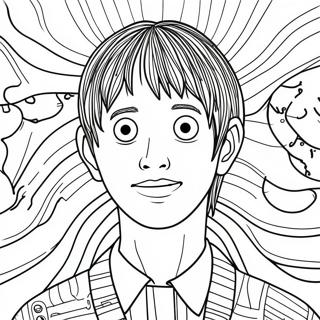 Junji Ito Ausmalbild 51424-42817