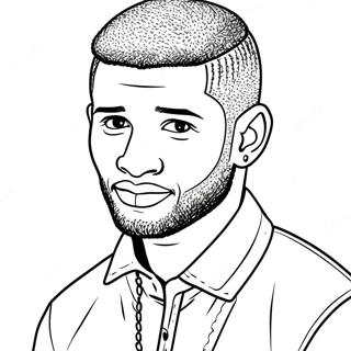 Usher Ausmalbilder