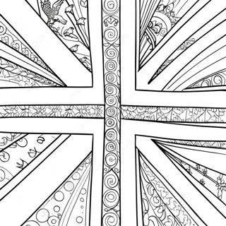 Uk Flagge Ausmalbild 51684-43037