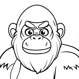 Grumpy Kong Ausmalbild 51904-43209