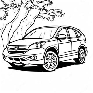 Honda Crv Ausmalbilder