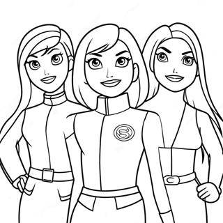 Totally Spies Ausmalbild 51995-43276