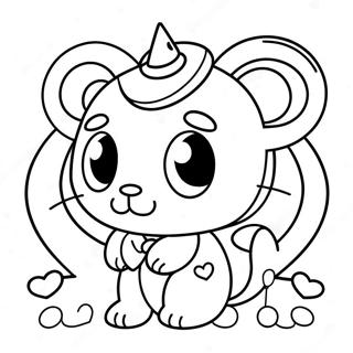 Jewelpet Ausmalbilder