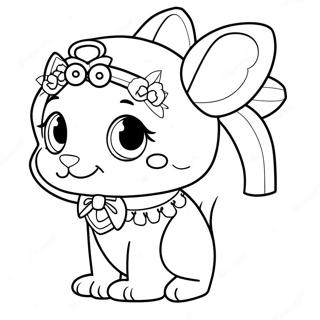 Jewelpet Ausmalbild 52085-43344