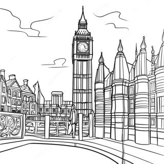 Big Ben Ausmalbild 52145-43393