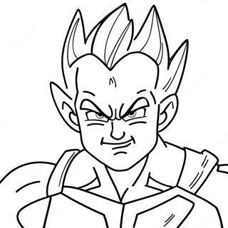 Majin Vegeta Ausmalbild 52155-43401