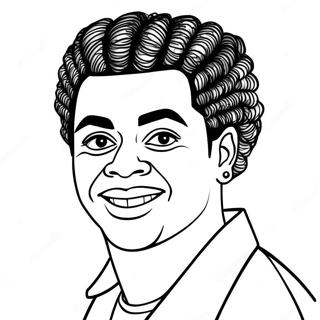 Kodak Black Ausmalbild 52326-43532