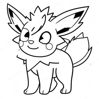 Jolteon Ausmalbilder