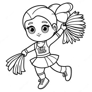 Lol Cheerleader Ausmalbild 52566-43718