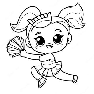 Lol Cheerleader Ausmalbild 52566-43720