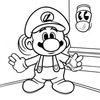 Luigis Mansion Ausmalbild 53186-44198