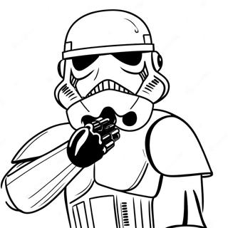 Klassisches Ausmalbild Eines Stormtroopers 5333-4270