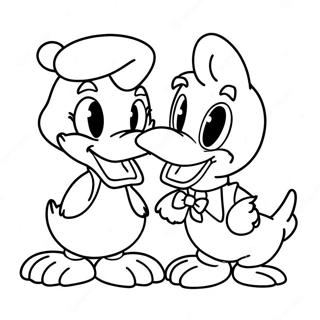 Donald Und Daisy Duck Ausmalbilder