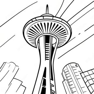 Seattle Space Needle Ausmalbild 53529-44626