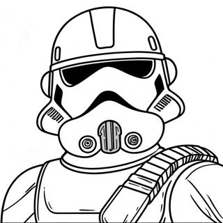 Furchtloser Scout Trooper Ausmalbild 53599-44528