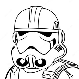Furchtloser Scout Trooper Ausmalbild 53599 44680