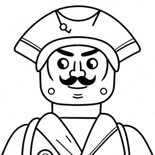Lego Piratenkapitan Ausmalbild 53629 44704