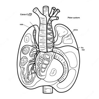 Verdauungssystem Ausmalbilder