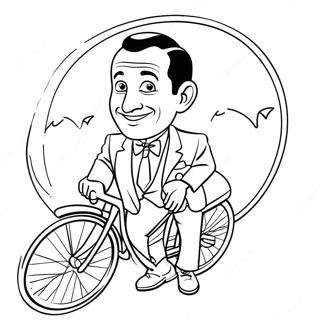 Pee Wee Herman Ausmalbild 53828-44853