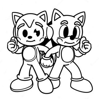 Sonic Und Mario Ausmalbild 5382-4306