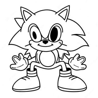 Sonic Ostern Ausmalbild 53848-44874