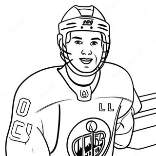 Connor Mcdavid In Aktion Ausmalbild 53869-44890