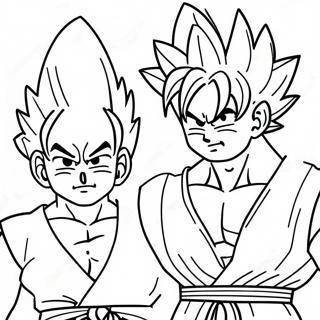 Goku Und Gohan Ausmalbild 53958-44960